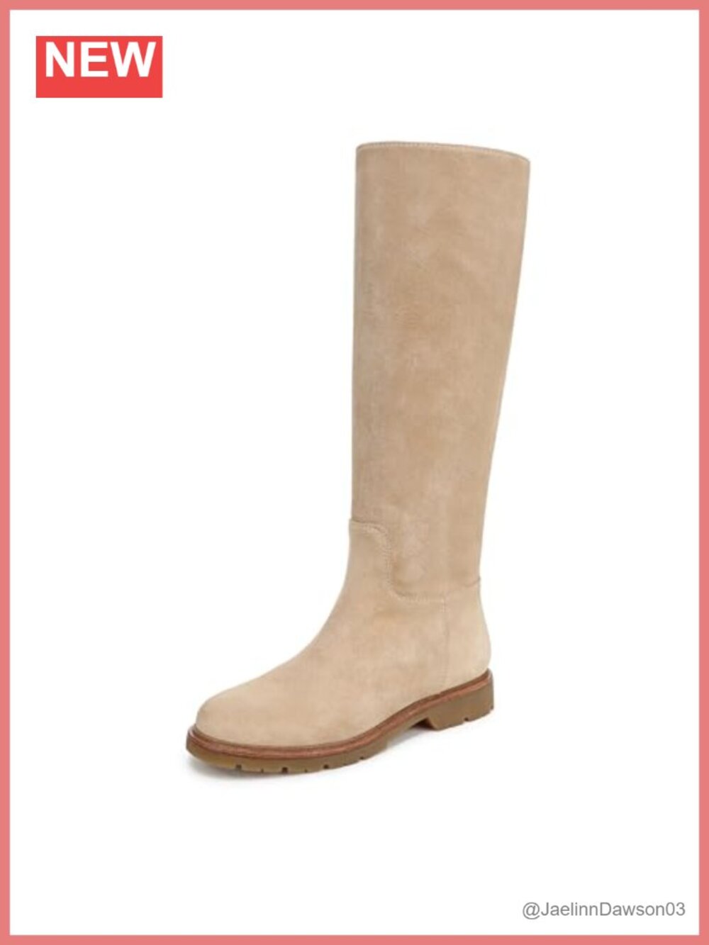 Suede Mid-Calf Zip Boots Leather Lining Round Toe Flat Heel Fall Shoes
